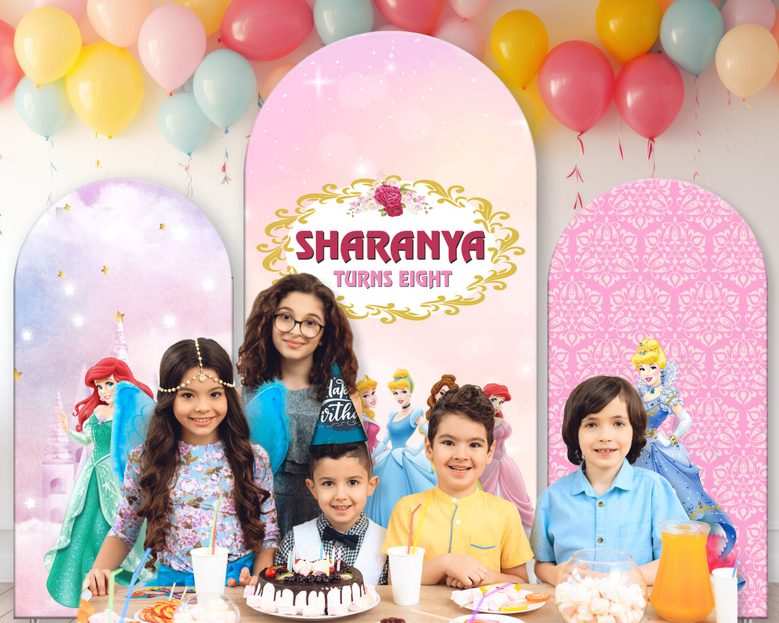 Princess Theme Arch Backdrop