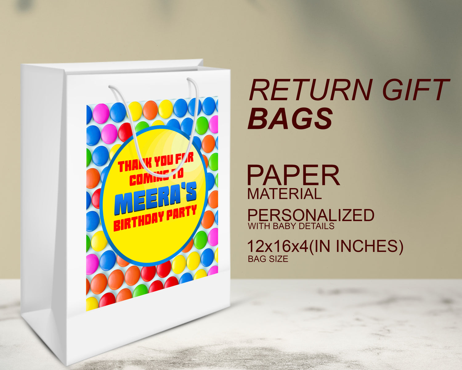Pop It Theme Oversized Return Gift Bag - image 3 of 5 | Party Supplies India