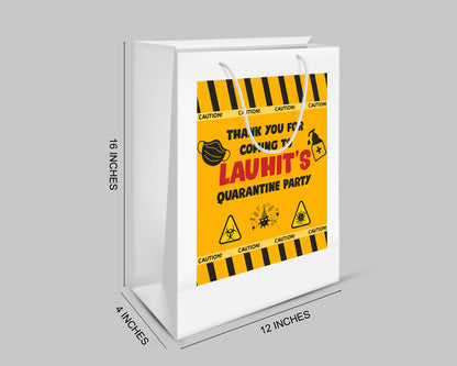 Quarantine Theme Oversized Return Gift Bag