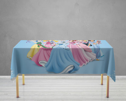 Princess Theme Cake Tablecover