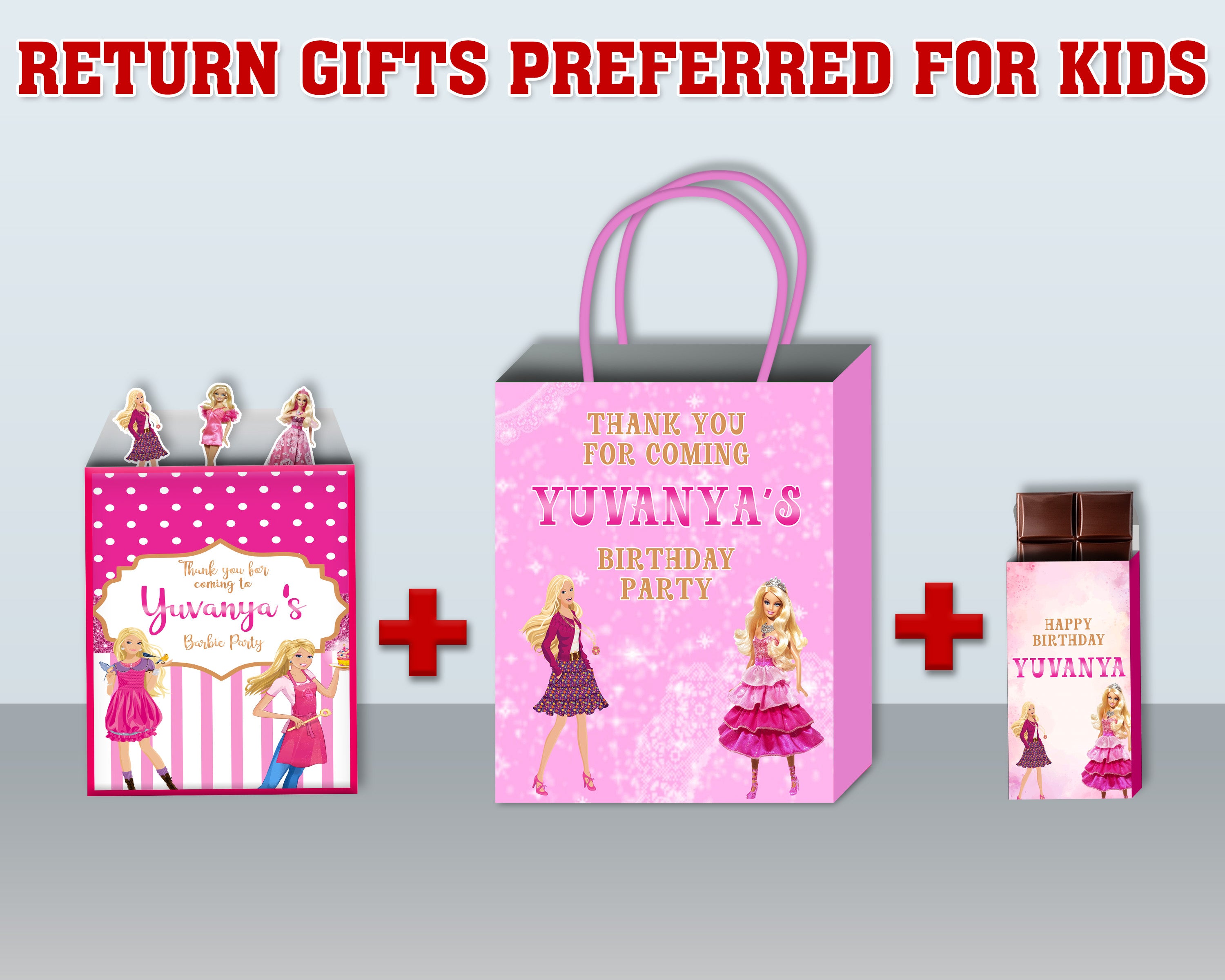 Barbie Theme Return Gift Combo