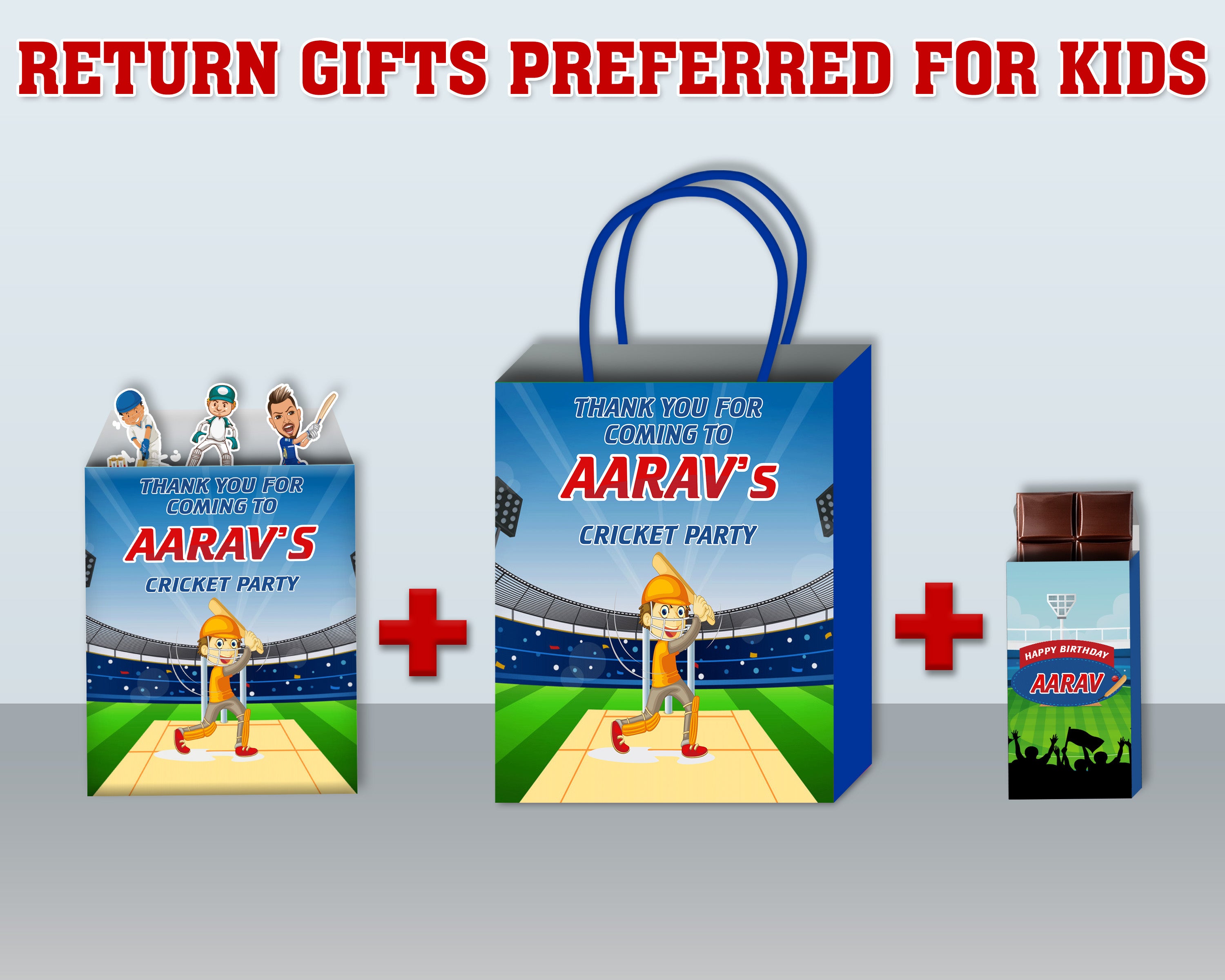 Cricket Theme Return Gift Combo