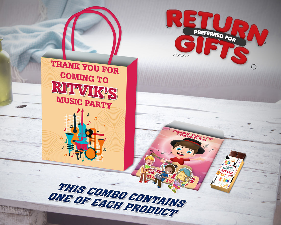Music Theme Return Gift Combo