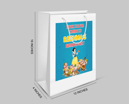 Snow White And Theme Oversized Return Gift Bag - image 2 of 5 | Party Supplies India