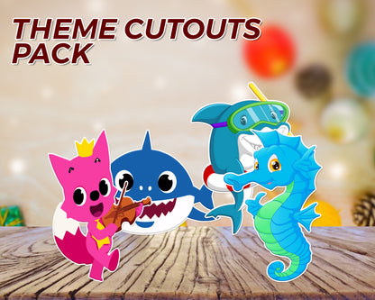 Shark Theme Premium Cutout Combo