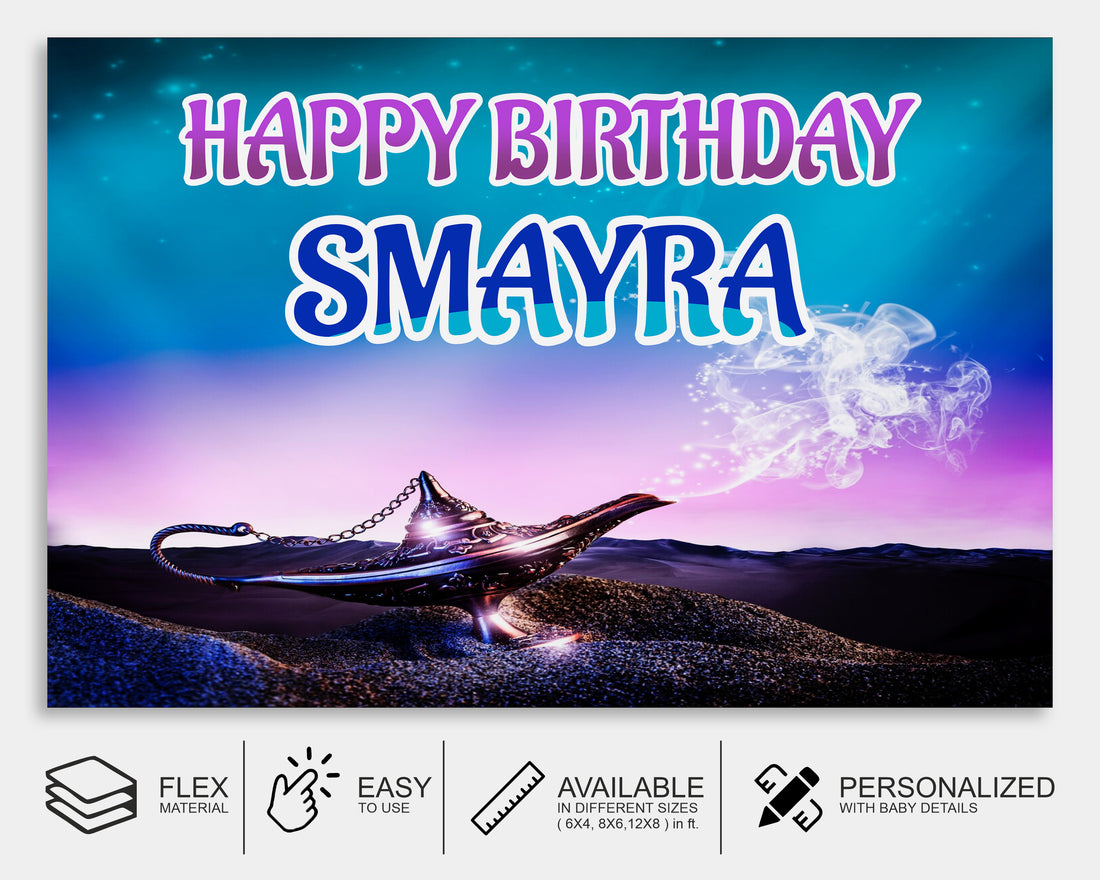 Aladdin Theme Backdrop