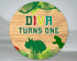 Dinosaur Theme Personalized Round Backdrop - image 1 of 5 | Party Supplies India