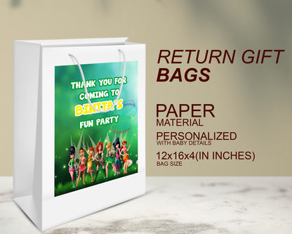 PSI Tinkerbell Theme Oversized Return Gift Bag