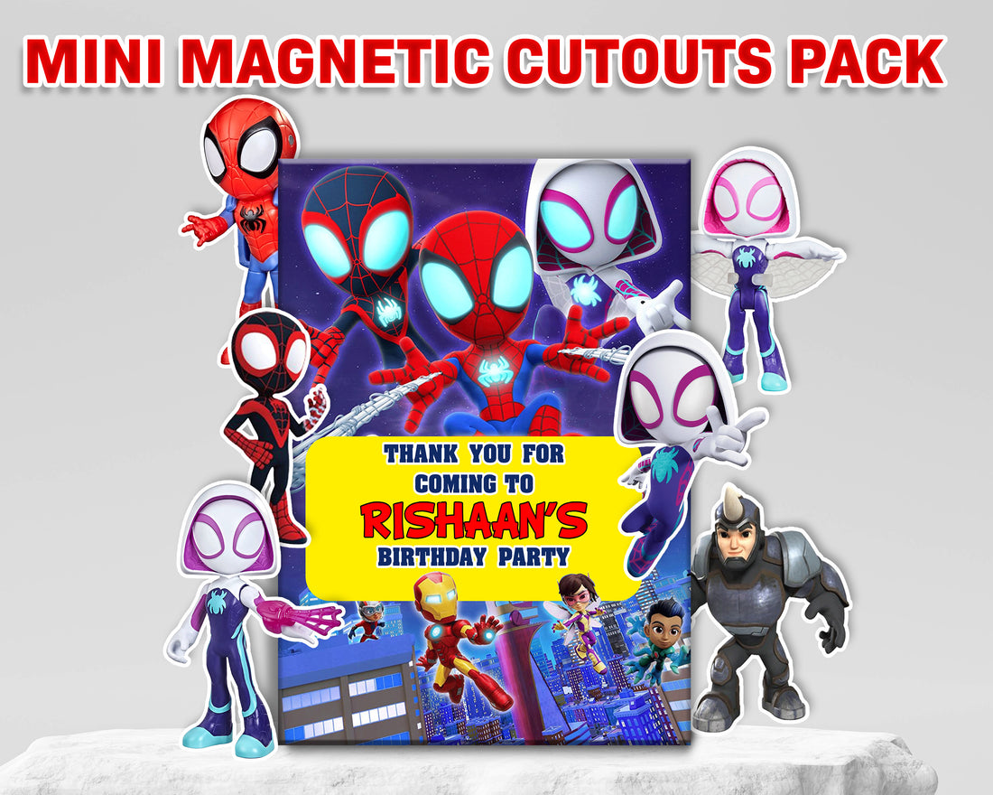 Spidey Theme Mini Magnetic Return Gift Pack