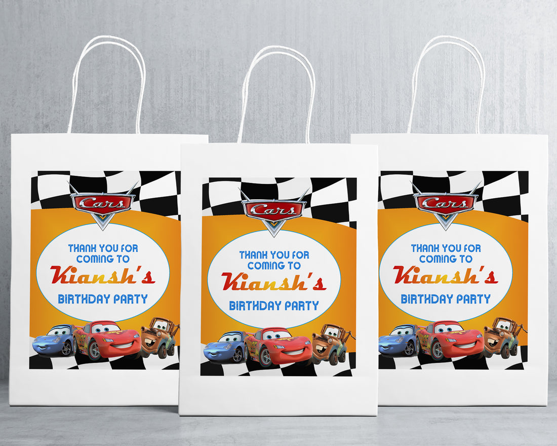 Car Theme Oversized Return Gift Bag