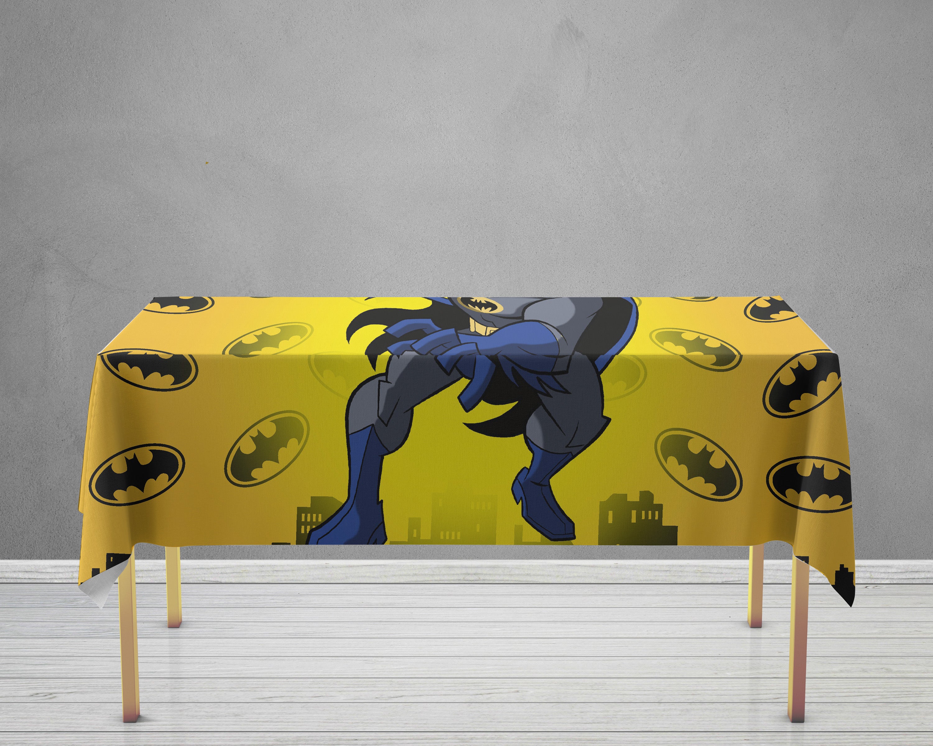 Batman Theme Cake Tablecover