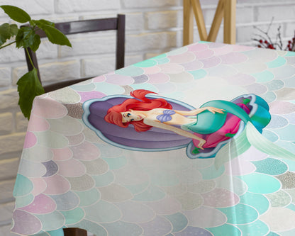 Mermaid Theme Cake Tablecover