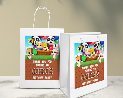 Baby Bus Theme Oversized Return Gift Bag - image 5 of 5 | Party Supplies India