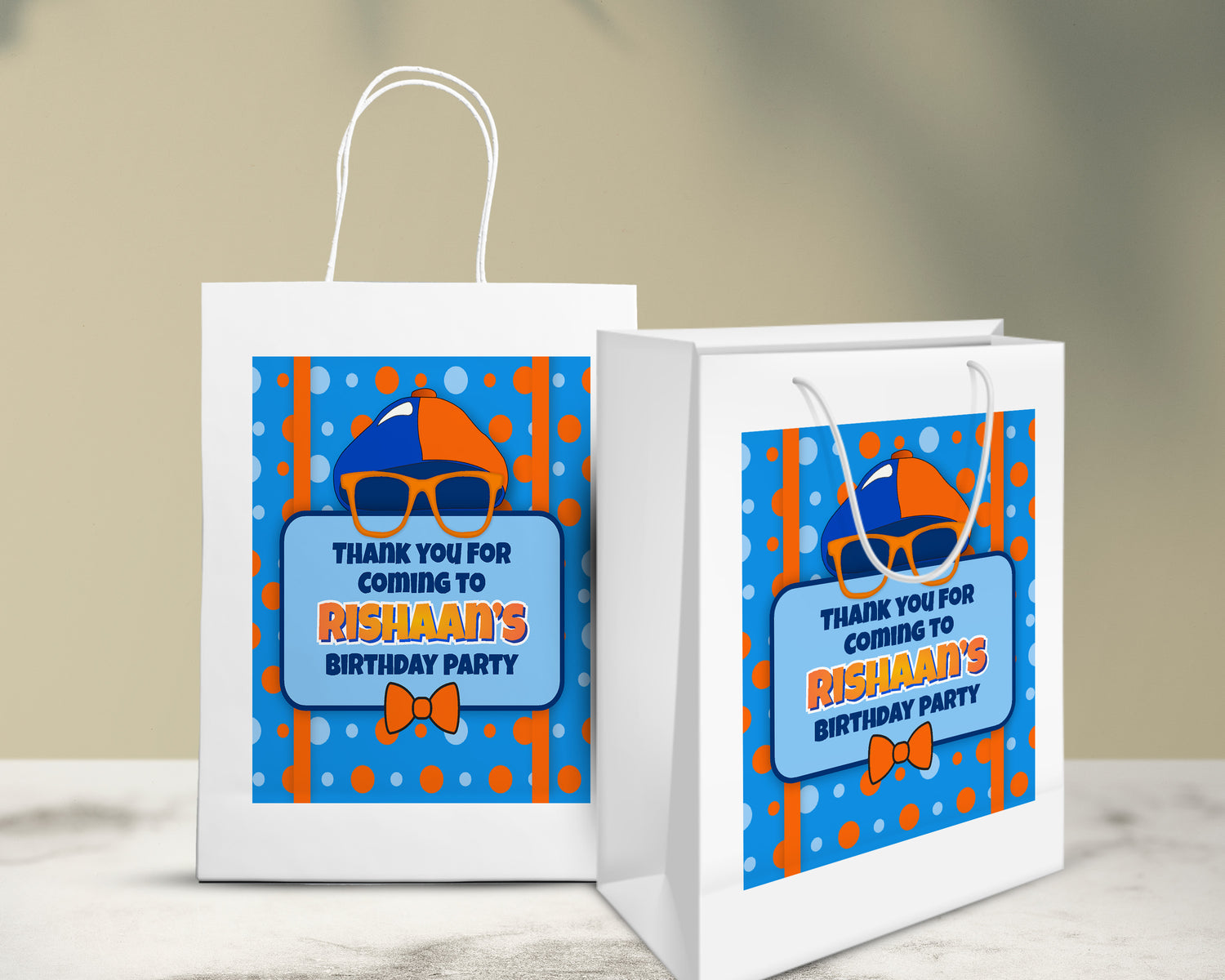 Blippi Theme Oversized Return Gift Bag - image 5 of 5 | Party Supplies India