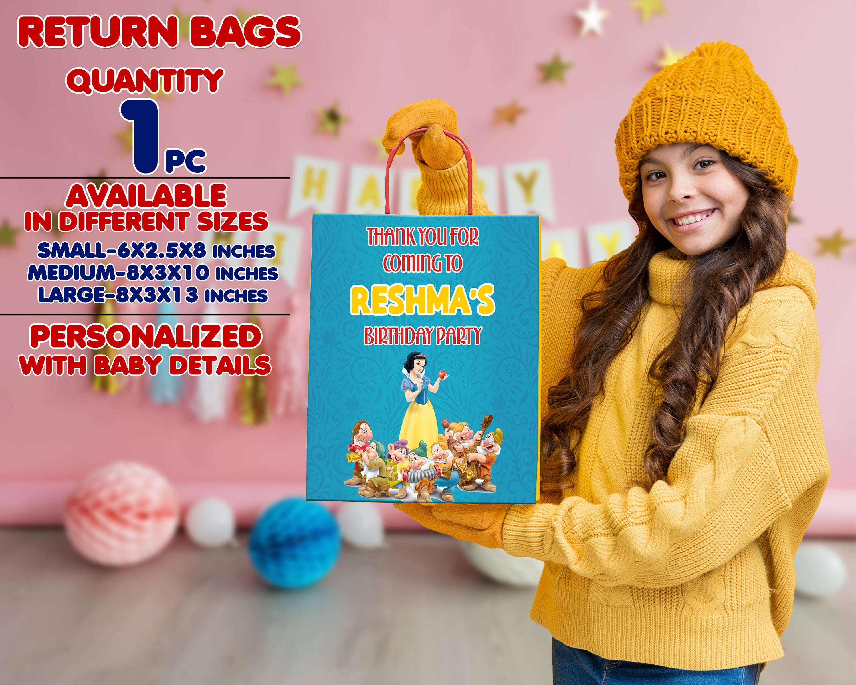 Snow and White Theme Return Gift Combo