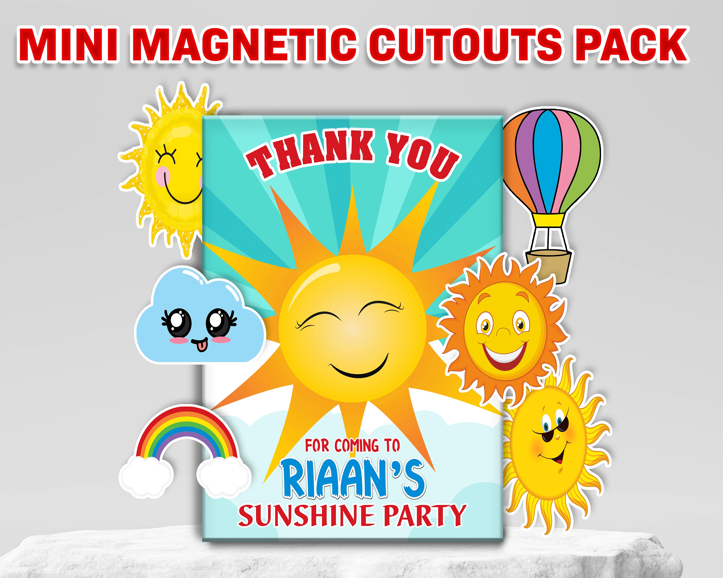 PSI Sunshine Theme Mini Magnetic Return Gift Pack
