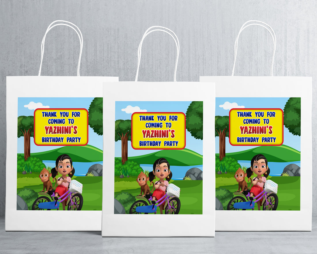 Chutti Kannama Theme Oversized Return Gift Bag