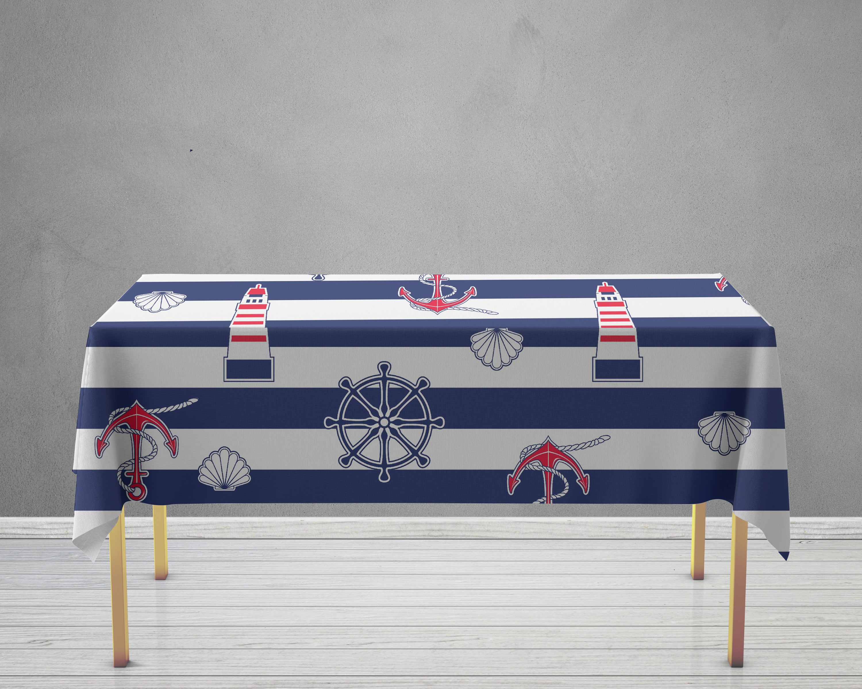 Sailor Theme Cake Tablecover
