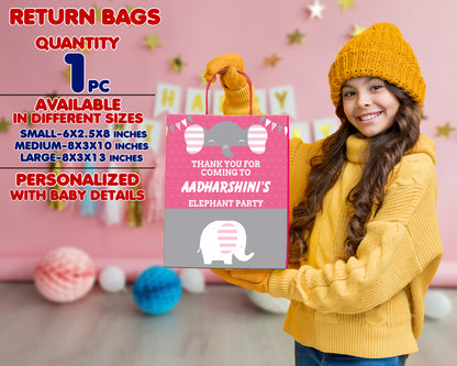 Pink Elephant Theme Return Gift Combo