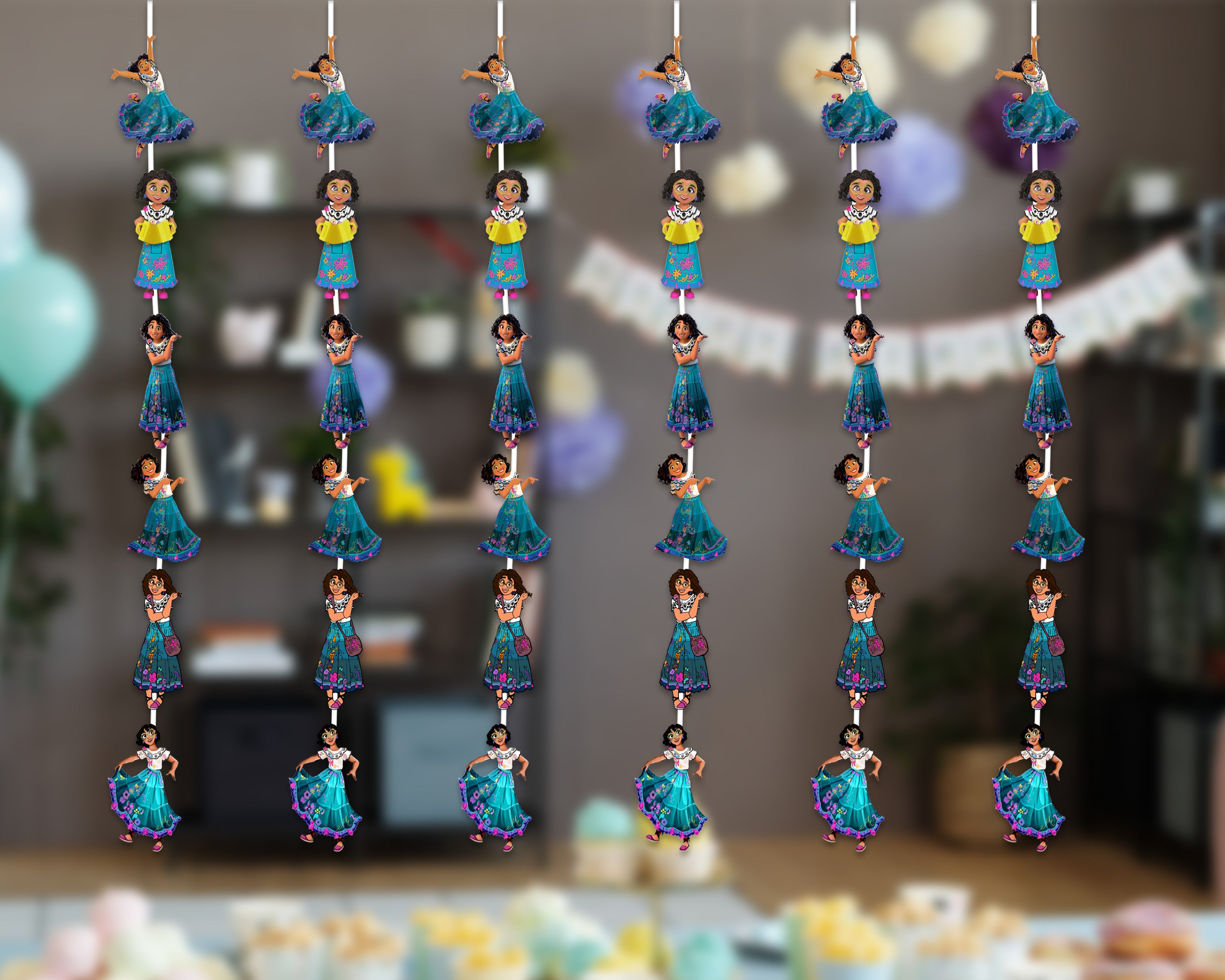 Encanto Theme Customized Dangler