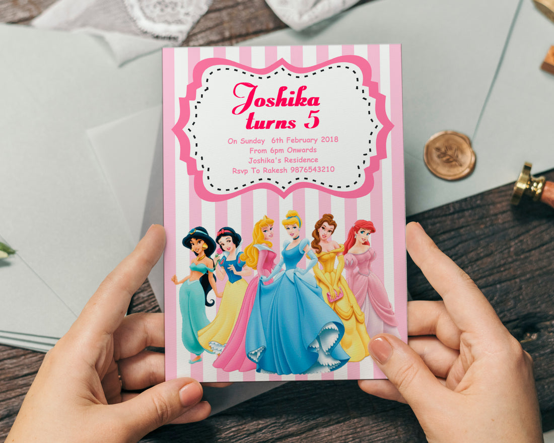 Princess Theme Invite