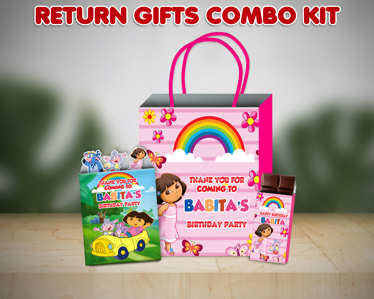 Dora the Explorer Theme Return Gift Combo - image 2 of 6 | Party Supplies India