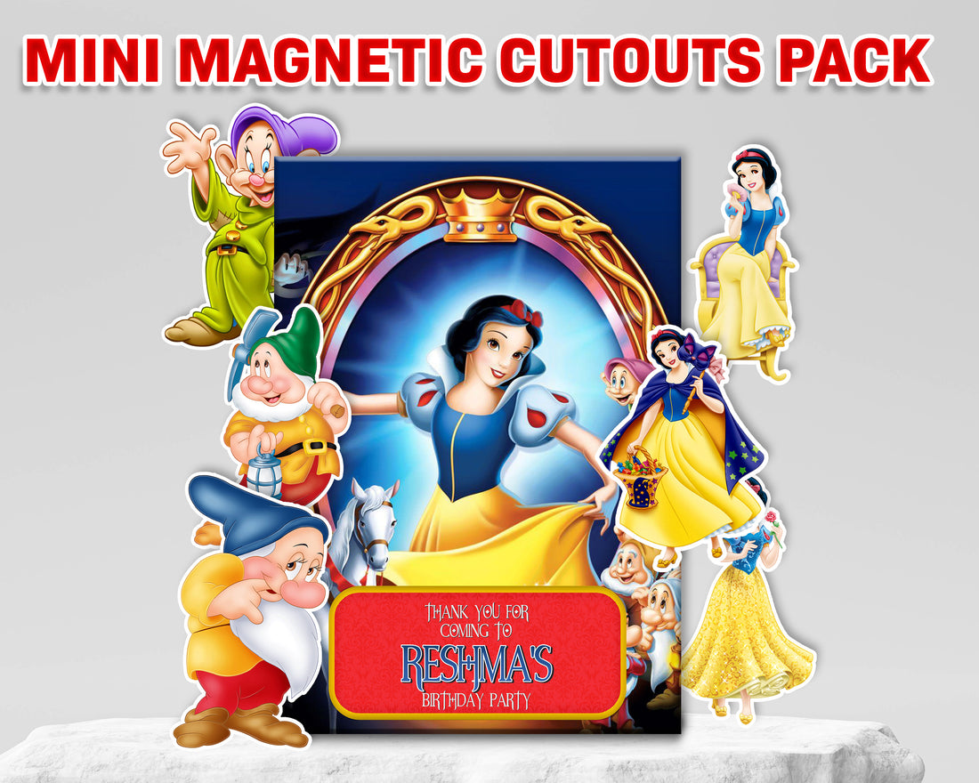 Snow and White theme Mini Magnetic Return Gift Pack