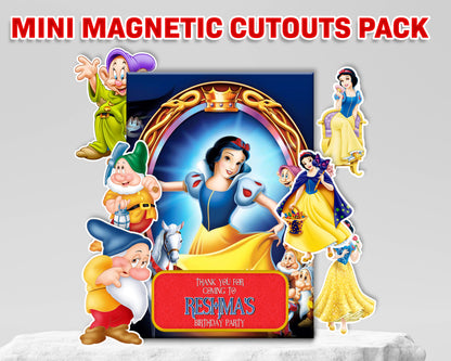 Snow and White theme Mini Magnetic Return Gift Pack
