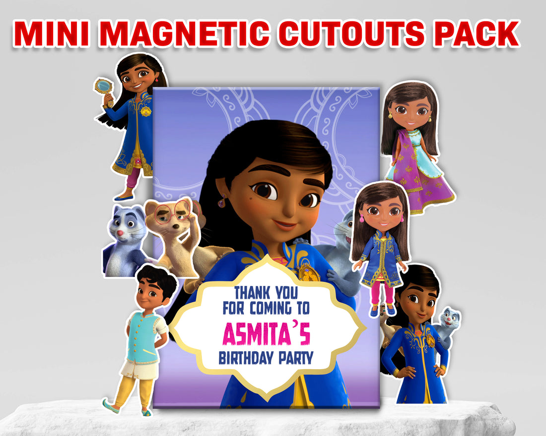 Mira The Royal Detective Theme Mini Magnetic Return Gift Pack