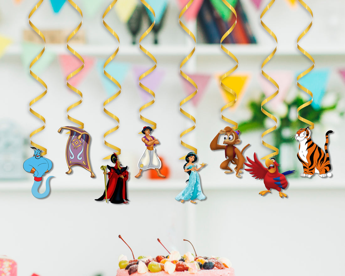 Aladdin Theme Swirls