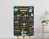 Space Theme Customized Chalk Board - image 1 of 3 | Party Supplies India