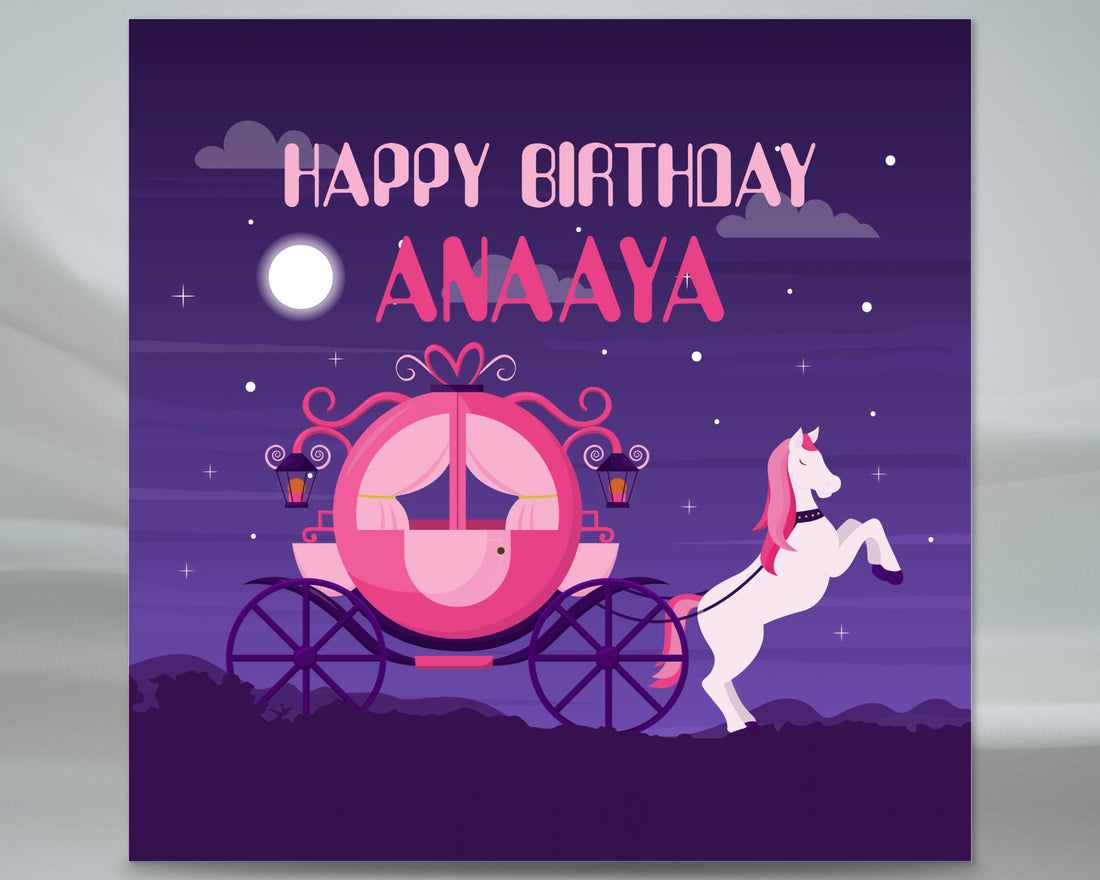 Princess Theme Customized Square Backdrop