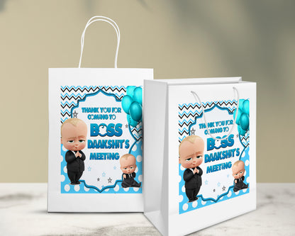 Boss Baby Theme Oversized Return Gift Bag