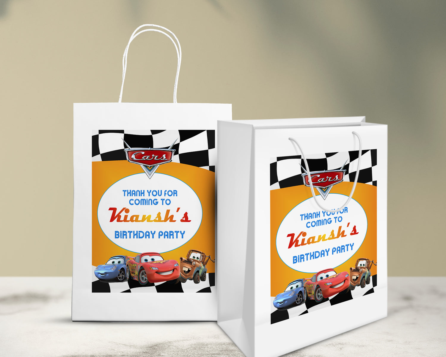 Car Theme Oversized Return Gift Bag - image 5 of 5 | Party Supplies India