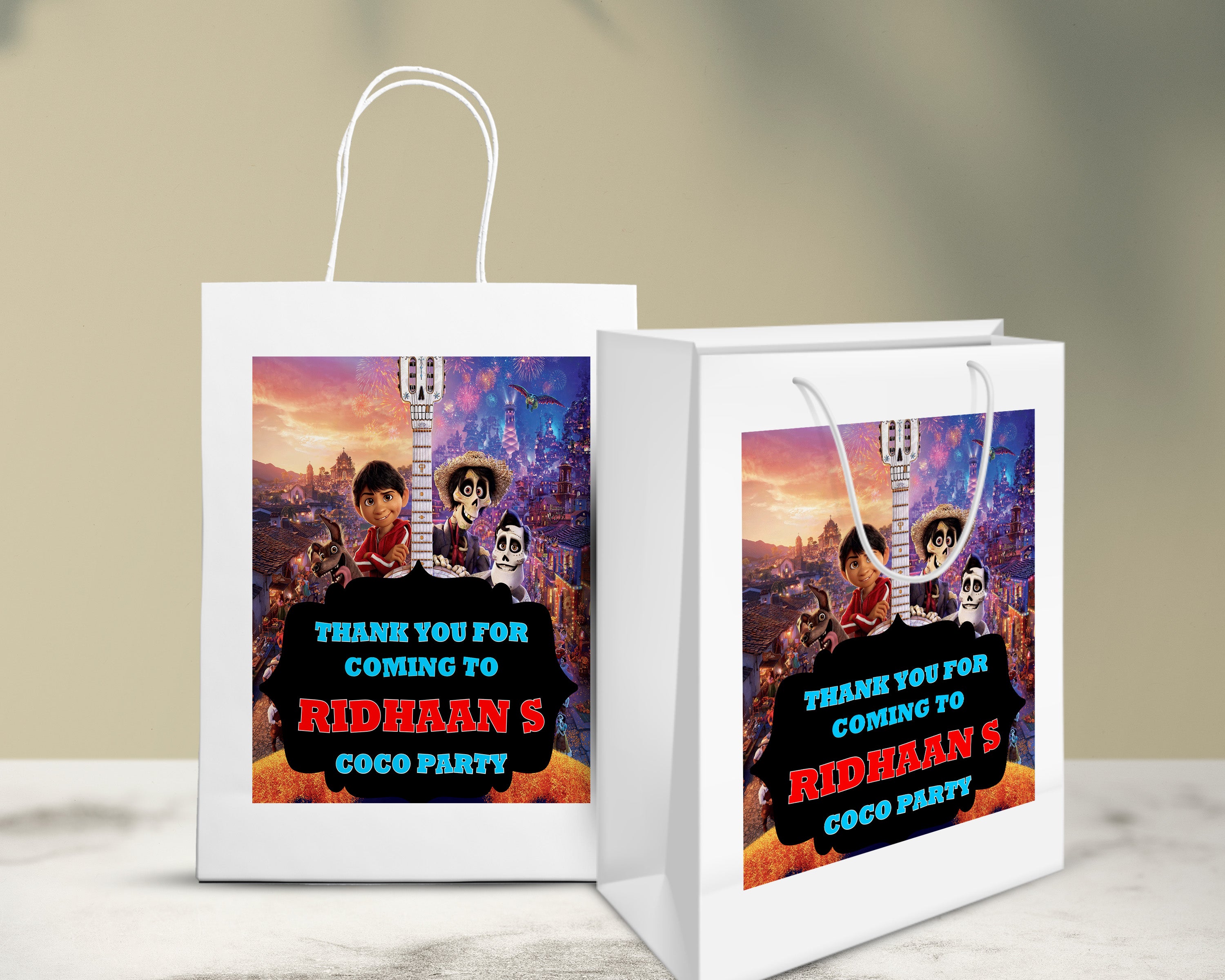 Coco Theme Oversized Return Gift Bag