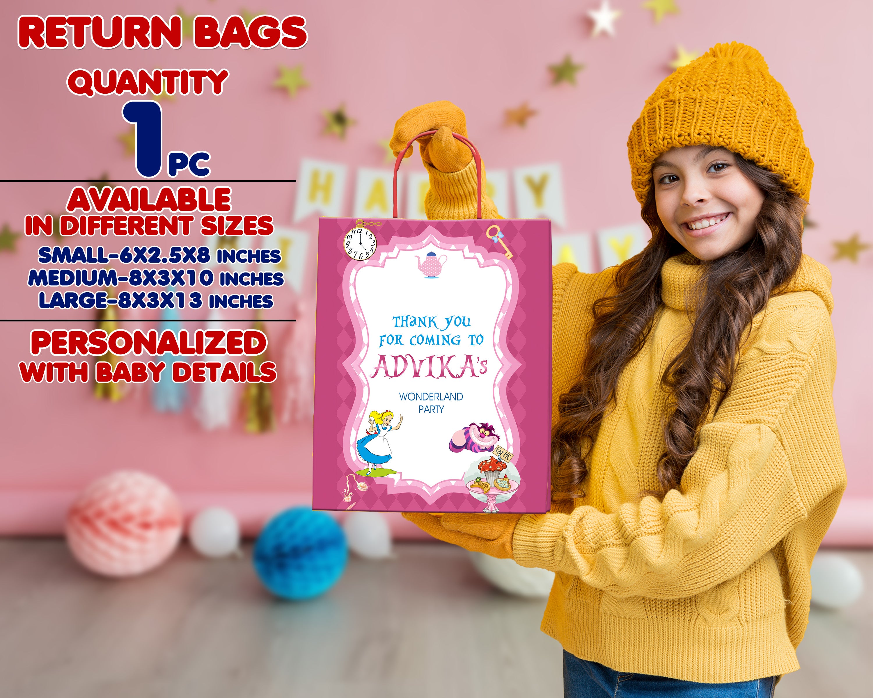 Alice in the Wonderland Theme Return Gift Combo