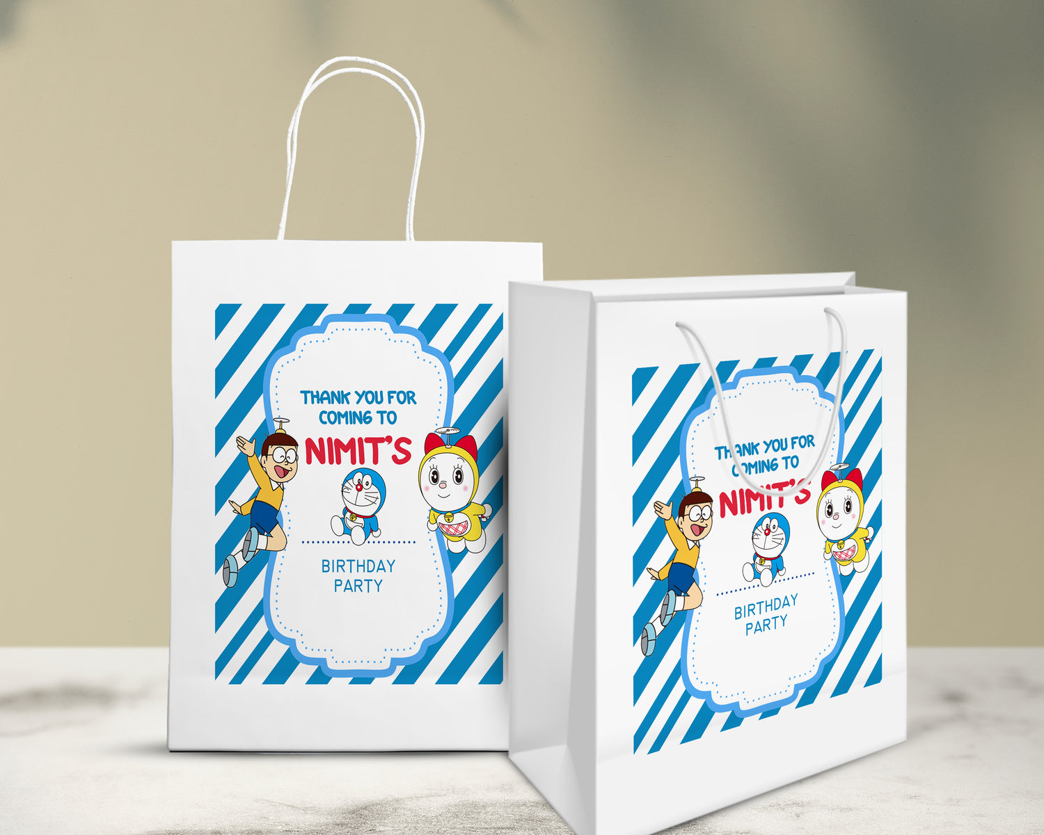 Doaraemon Theme Oversized Return Gift Bag - image 5 of 5 | Party Supplies India