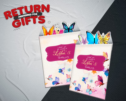 Butterfly theme Mini Magnetic Return Gift Pack