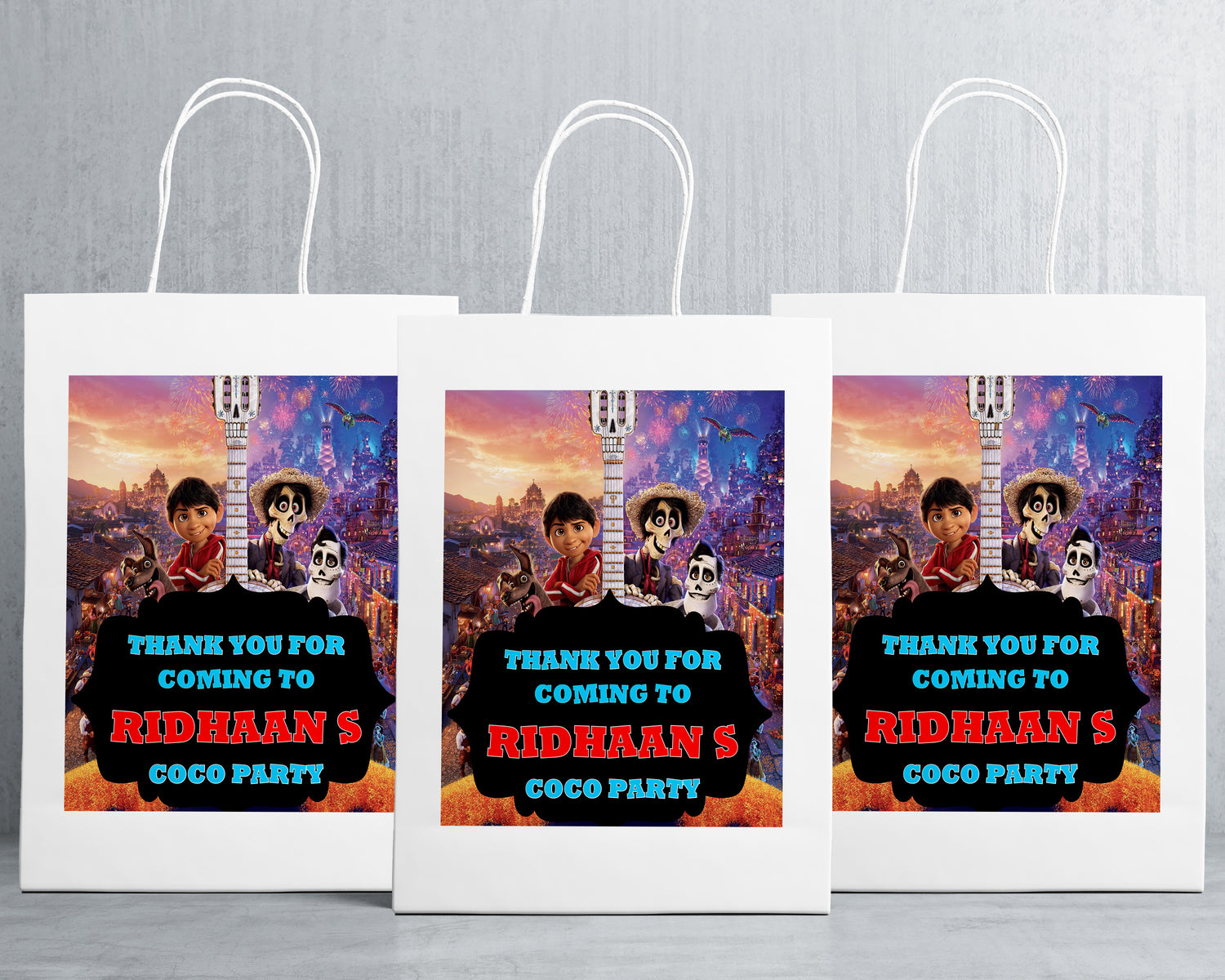 Coco Theme Oversized Return Gift Bag
