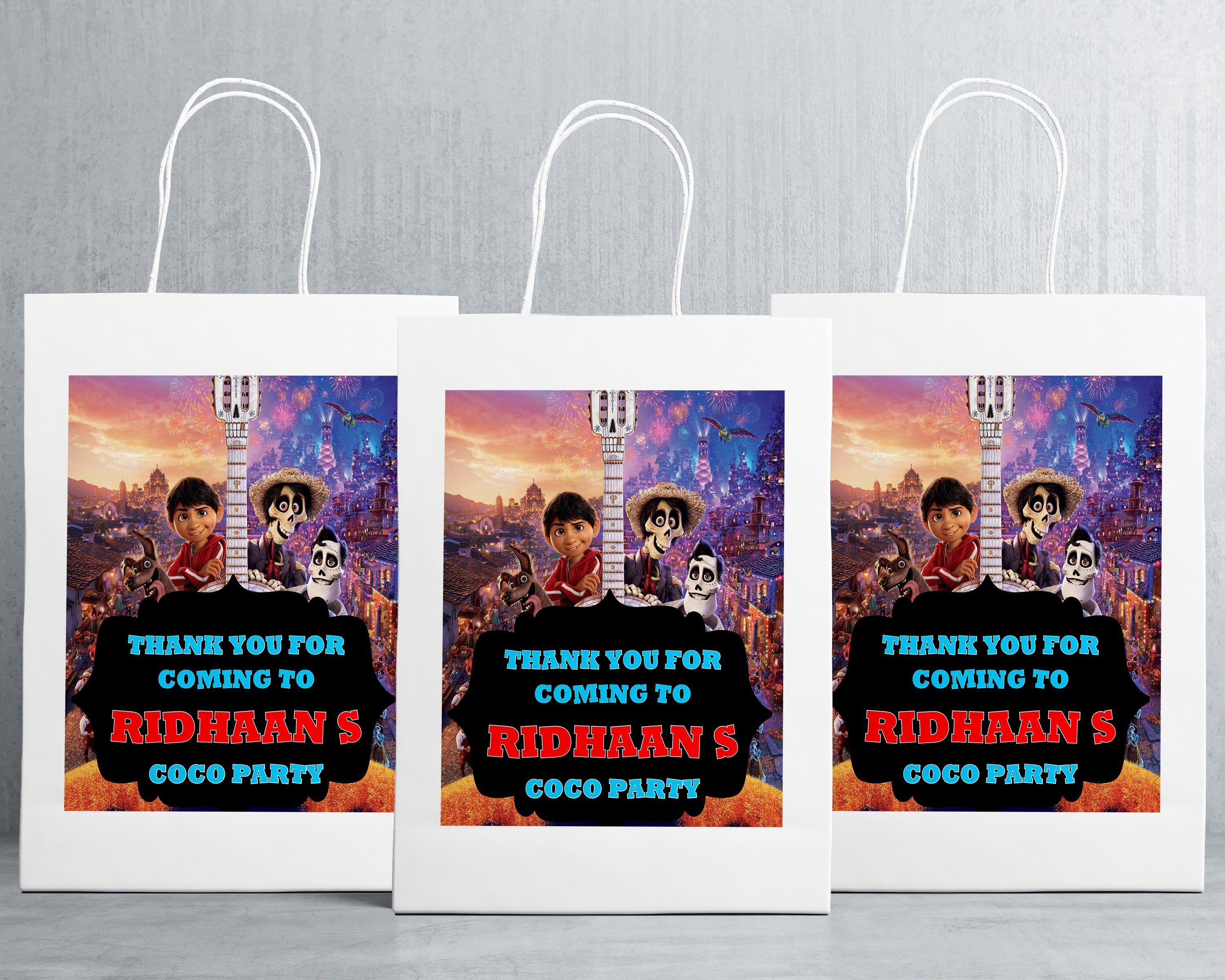 Coco Theme Oversized Return Gift Bag