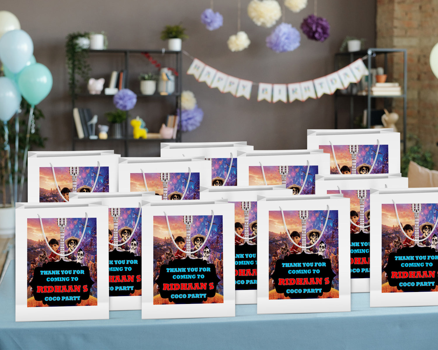 Coco Theme Oversized Return Gift Bag