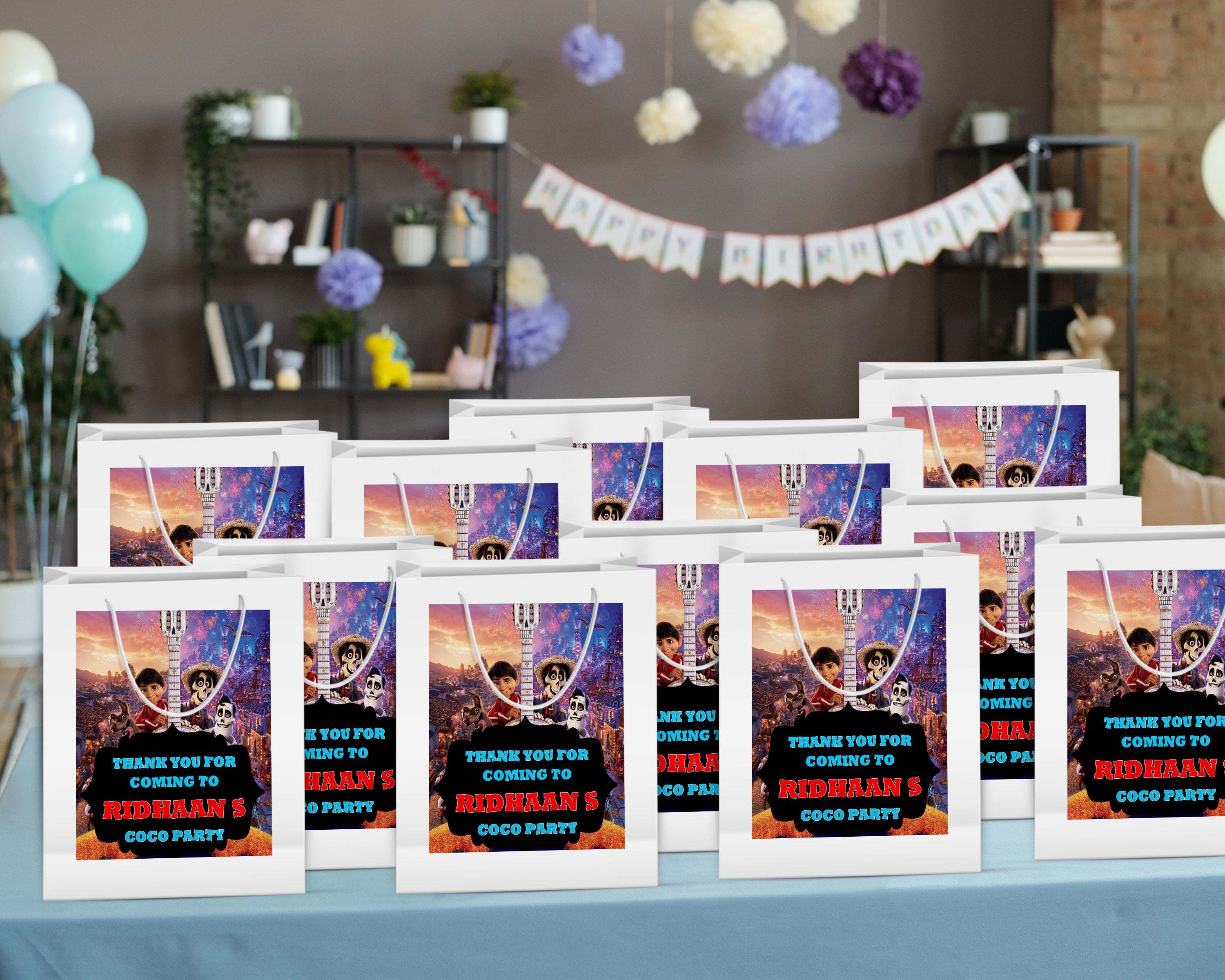 Coco Theme Oversized Return Gift Bag