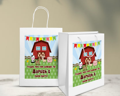 Farm Theme Oversized Return Gift Bag - image 5 of 5 | Party Supplies India