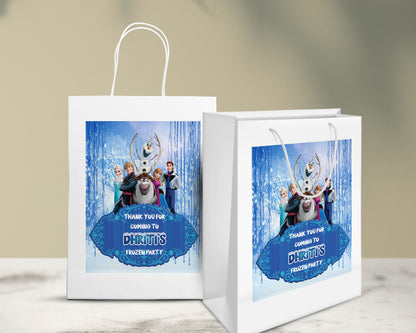 Frozen Theme Oversized Return Gift Bag