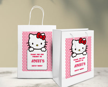 Hello Kitty Theme Oversized Return Gift Bag