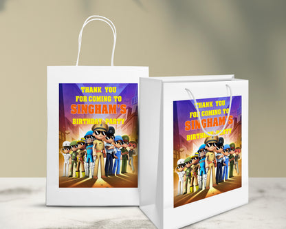 Little Singham Theme Oversized Return Gift Bag - image 5 of 5 | Party Supplies India