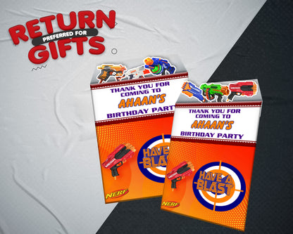 Nerf Theme Theme Mini Magnetic Return Gift Pack