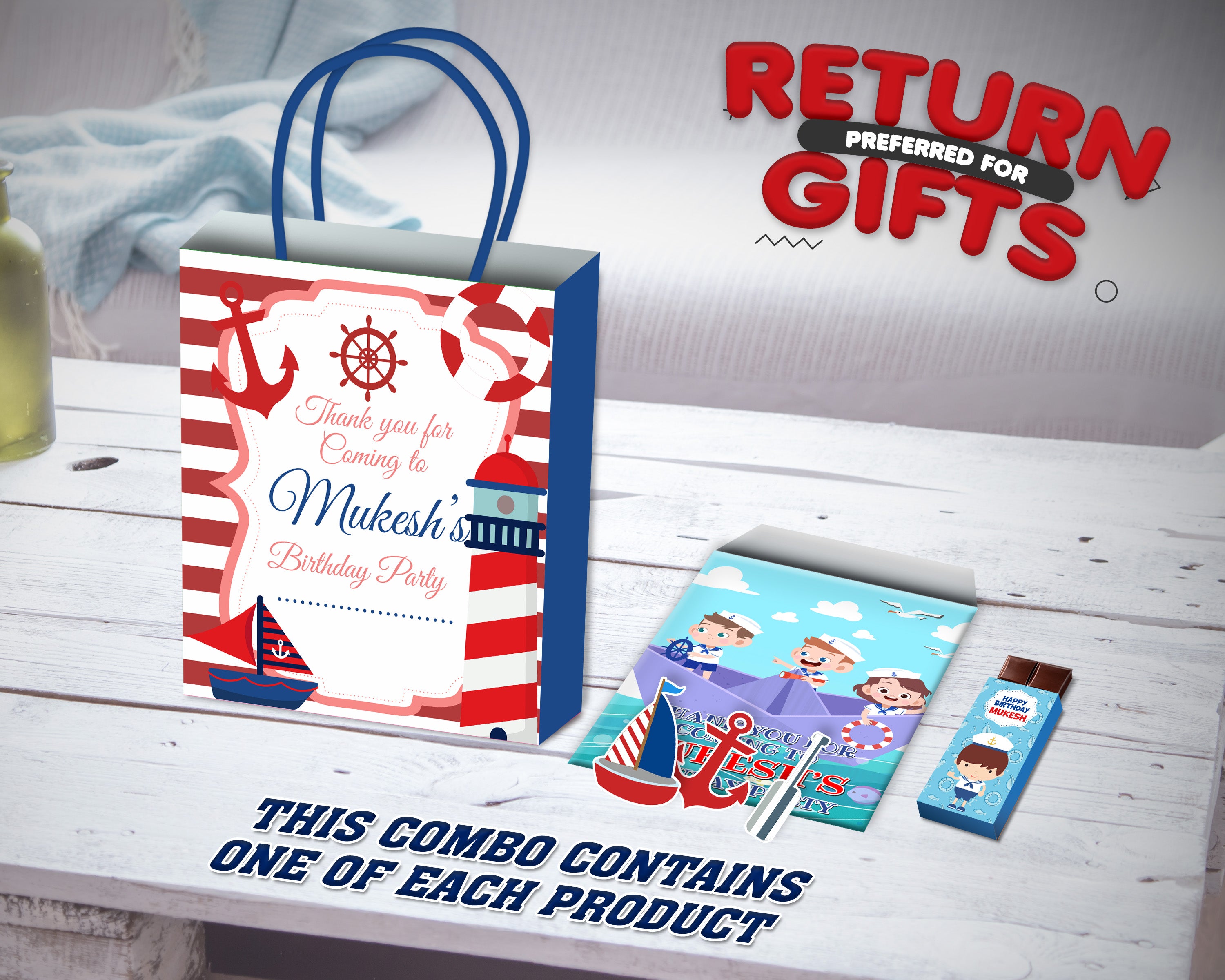 Sailor Theme Return Gift Combo