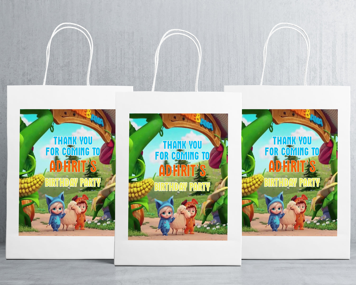 Dave And Ava Theme Oversized Return Gift Bag - image 1 of 5 | Party Supplies India