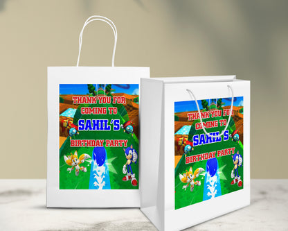 Sonic The Hedgehog Theme Oversized Return Gift Bag - image 5 of 5 | Party Supplies India
